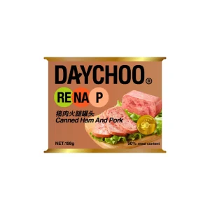 Direct Factory Sales High Quality South American Pork Leg Canned Food 198g*36 Cans CTN Salt