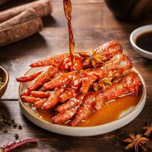 Dried Asian Snacks Chinese Flavor 200g Pickled Pepper Chicken Feet Spicy Leisure Food Ready Eat 300 Days