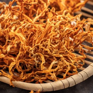 Dried Golden Cordyceps Mushroom Flower Cordyceps Militaris