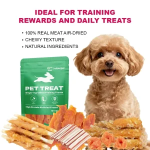 Duck Beef Chicken Long Lasting Air Dried Pet Treats Oral Care Support Custom All Kinds Of Meat Air Dried Food