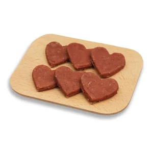 Duck Beef Meat with Rice Carrot Pumpkin Heart Bites Dog Snacks Dog Food Pet Treats