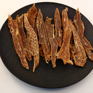 Duck Jerky Dog Treats Non GMO Sugar Free High Protein Air Dried Dehydrated Meat Based