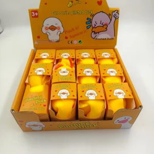 Duck Squishy Toy Soft Rubber Slow Rebound Stress Relief Vent Toy Boxed Ready Stock for Night Market Street Stall