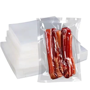 Eco Friendly Plastic Fish Packing Polyester Vacuum Seal Bags Frozen Seafood Plastic Bag Commercial Grade Plastic Food Vacuum Bag