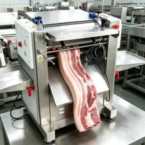 Electric Meat Cube Cutter and Dicer 850W Stainless Steel Slicer with 500kg h Capacity for Frozen Goat Beef Fish