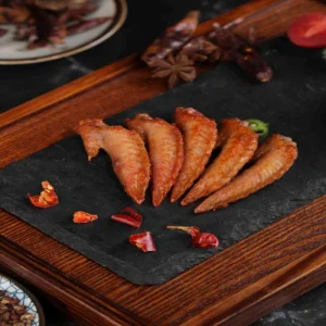 Essential Spicy Chicken Wings on The Dining Table