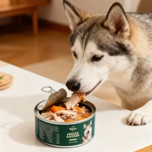 Factory 80g Large Cans Beef and Chicken Flavor Snack Wet Food Meat Dog Staple Nutrition Canned Wet Food