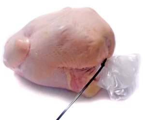 Factory Custom Printed FDA Approved Barrier Clear Heat Shrink Wrap Bags Film for Whole Poultry Chicken Cheese Packaging