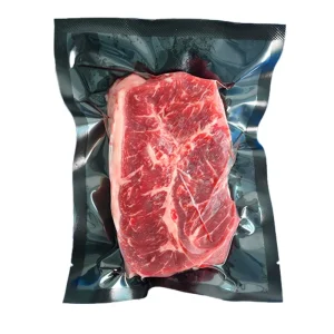 Factory Customization Black Nylon Sausage Ham Extraction Compression Sealed Fresh Keeping Packaging Sealer Vacuum Food Bag