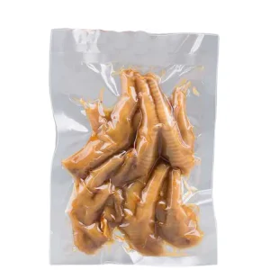 Factory Directly Supplied Frozen Chicken Feet Plastic Pa pe Vacuum Seal Packaging Pouch Bags