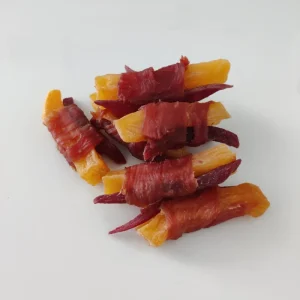 Factory Fresh Duck Wrapped Potato Treats for Dogs Cats Nutrient Boost Pet Food