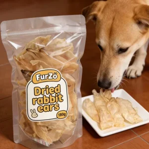 Factory Natural Rabbit Ear Treats Dried Dog Snacks for Chewing Independent Packaging 50pc Freeze Dried Dog Food