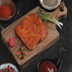 Factory Produces Chicken Breast Steak with Orleans Flavor at a Price