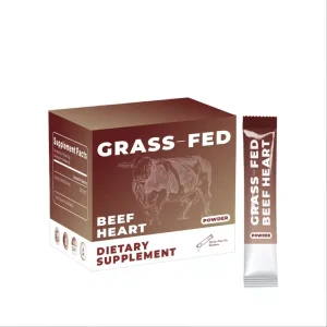 Factory Supply OEM ODM Private Label High Quality Grass Fed Beef Heart Powder for Adults Not for Pregnant Women