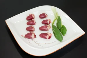 Fine Delicate Meat Firm Full Good Toughness Tender Smooth Frozen Duck Heart Meat