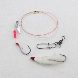 Fluke Rig with Bucktail Sea Bass Fishing Rig Fishing Hook
