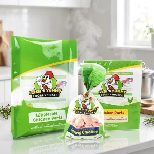 Food Grade Poultry Shrink Bag Plastic Bags Packaging for Whole Chicken Part Duck Goose Roast Chicken Pouch