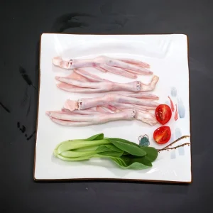 Food Grade Standard High Quality Fresh Tender Elasticity Frozen Duck Foot