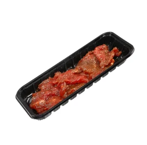 Food Packaging Blister PP Disposable Frozen Beef Lamb Meat Plastic Food Tray Seafood Container Disposable Food Trays