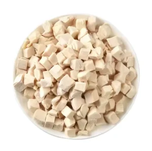 Freeze-Dried Chicken Cubes High-Protein Pet Snacks for Cats Dogs Natural Fresh Bulk Training Rewards