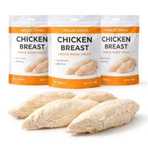 Freeze-dried Chicken Breast for Cats Bulk Chicken Meat Natural Meat Aroma Freeze Dried Dog Cat Treats Food