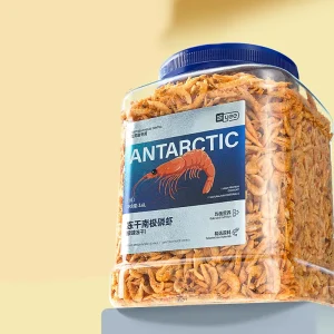 Freeze dried Shrimp Antarctic Krill and Dried Prawn High Protein Organic Aquarium Fish Food