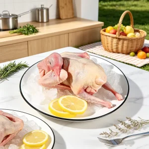 Fresh Ice Pigeon Meat Halal Whole Vacuum Packed Ready to Cook