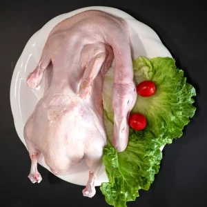 Fresh Naturally Grown Plump Frozen Whole Duck with White Stripes
