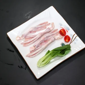 Fresh Thick Elastic Fast Food Chain Long Term Stockpiling Frozen Duck Foot