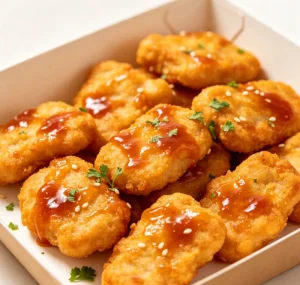 Fresh and Plain Chicken Chunks Quick Made Juicy Chicken in Convenient Style