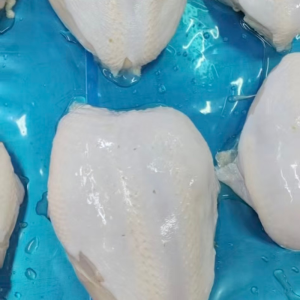 Frozen Chicken Breast with Skin and Bones