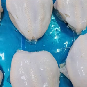 Frozen Chicken Breast with Skin and Bones