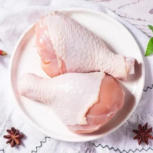 Frozen Chicken Drumsticks After Thawing Have No Dull Color