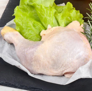 Frozen Chicken Whole Legs Halal with Bone, Skin