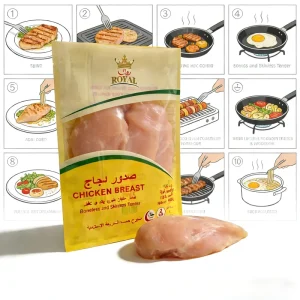 Frozen Food Packaging Bag for Frozen Chicken Meat Breast Products