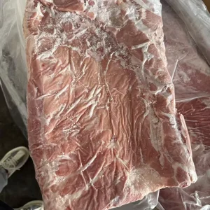 Frozen Pork Back Fat & Lean Meat Bulk for Restaurants Butchers Processors