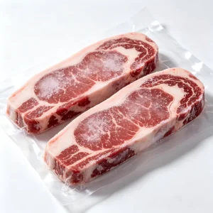 Frozen Trimmed Sirloin Steak Grade Marbled Beef Vacuum Packed 18 Degree Storage 200g 300g pc