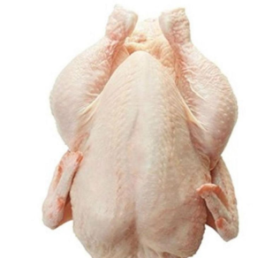 Frozen with Skin Whole Chicken Skinless Cleaned