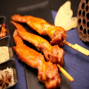 Full Case Wood Smoked Chicken Wings Factory Direct Sale Kfc Style