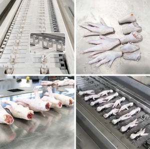 Fully Automated Slaughterhouse Claw Cutting Machine Chicken Feet Processing Equipment Duck Abattoir