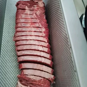 Fully Automatic Beef Steak Cutting Machine Frozen Meat Chopping Machine Ham Slicing Machine