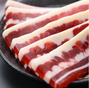 Funny Colourful Sweets Pork Belly Soft Mix Fruit Bulk Gummy