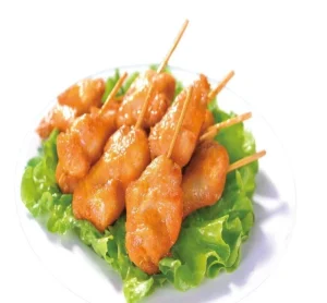 Golden Grilled Mini Chicken Skewers Farm Chicken Straight Chicken