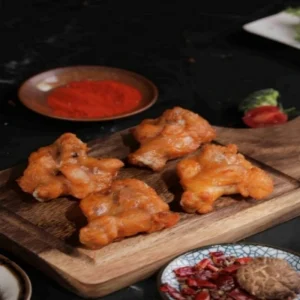 Golden Roasted Rattan Pepper Fragrant Sesame Chicken Butterfly Wings Quick Frozen