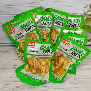 Good Prices for Asian Snacks Spicy Chicken Feet Soaked in Pepper Chicken Feet 135g Per Bag