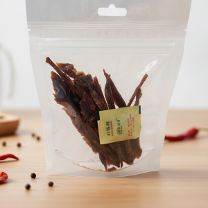 Gourmet Dried Beef Jerky for Dogs and Cats Delight