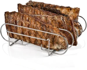 Grill Steak Rack Rib Rack Chicken Rack Grill Tools BBQ Grill Mesh Rack Lamb Chop Grill