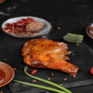 Grilled Whole Leg Chicken with Black Pepper Juicy Chicken Delight with Special Flavor