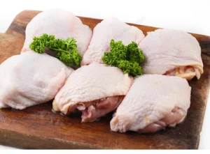 Hala Frozen Boneless Skin on Chicken Thighs Private Label