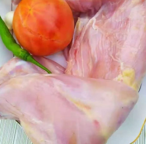 Halal Certified IQF Frozen Rabbit Meat Farm Raised Quality
